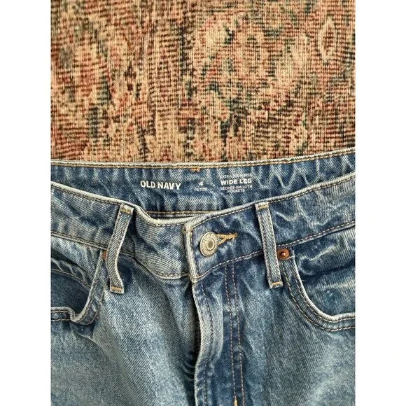 Old Navy Wide Leg Extra High Rise Size 4 Petite - Picture 2 of 2